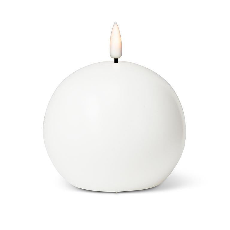 Real Wax LED Ball Candle
