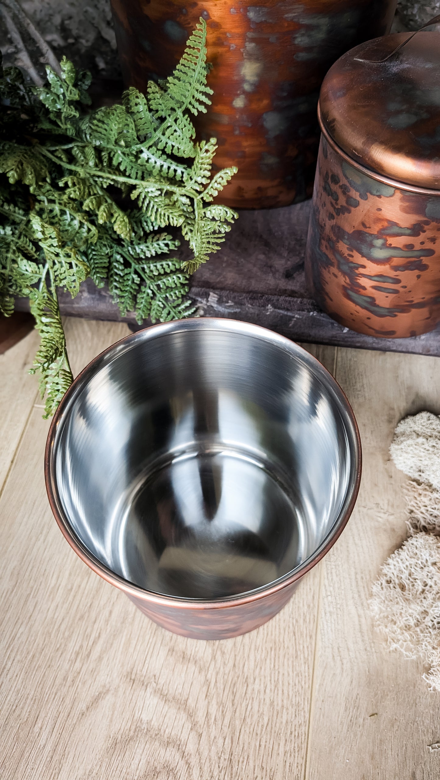 Burnished Canister Set