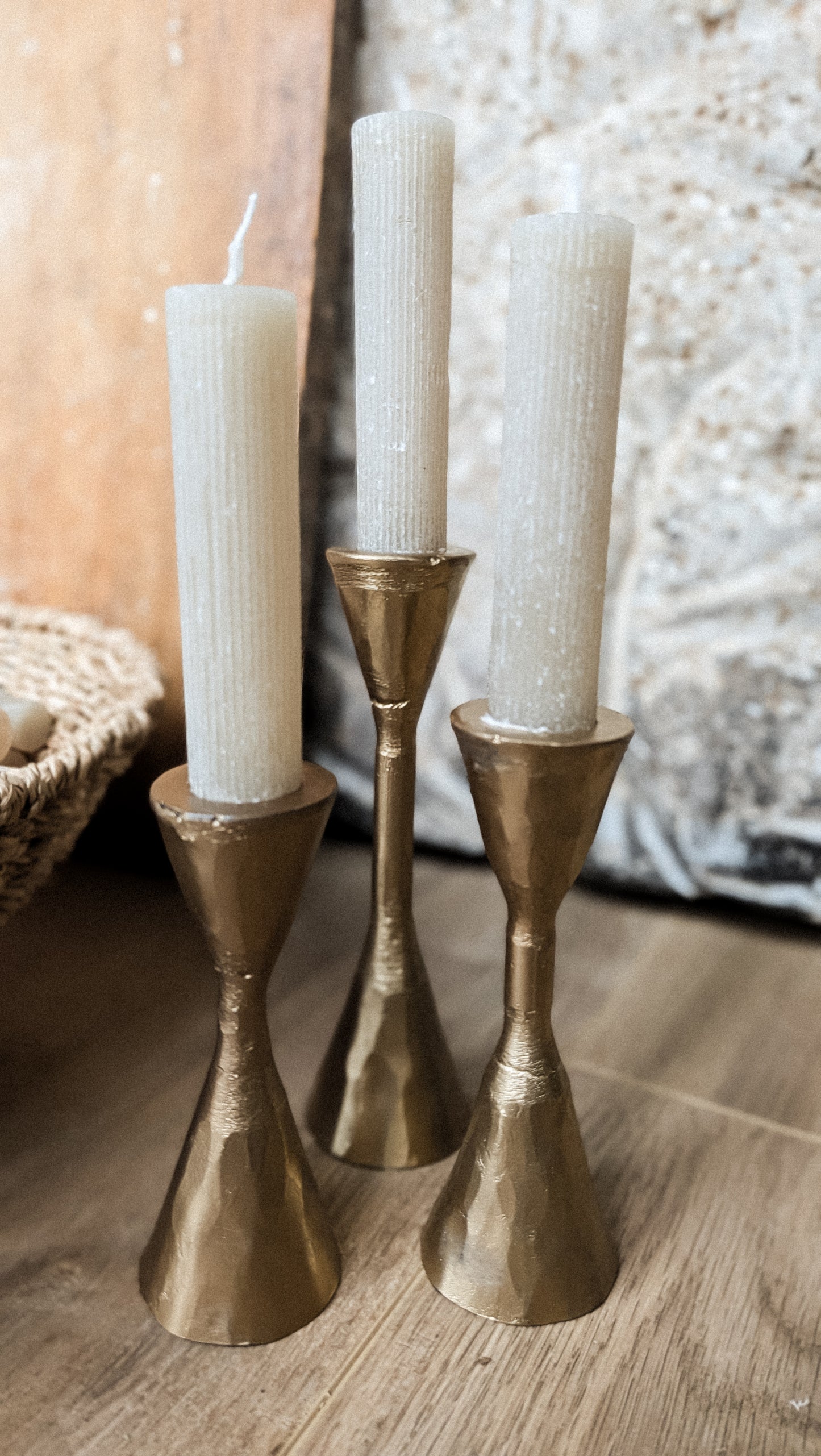 Dawne Cast Candle Holders