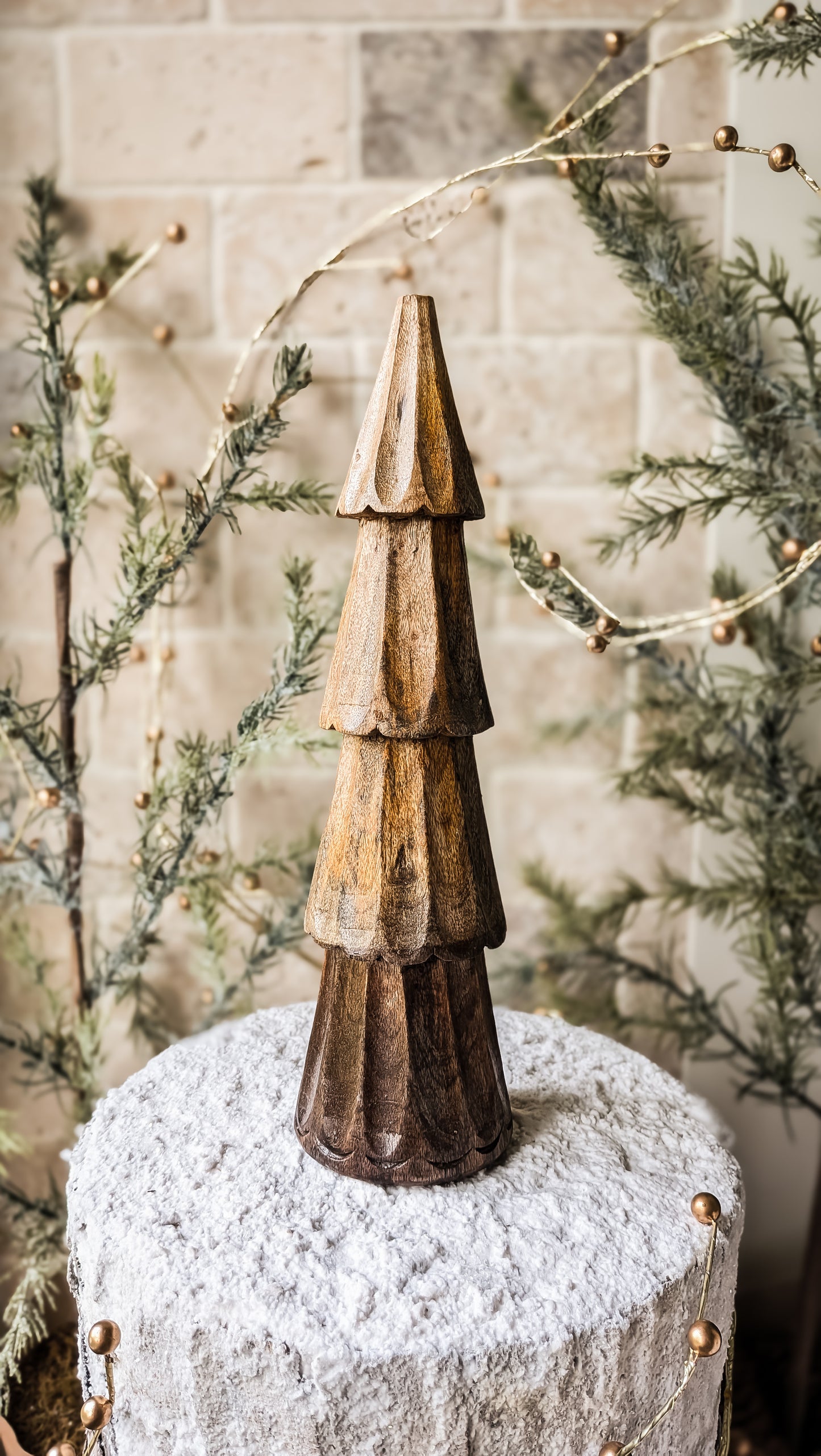 Elena Christmas Trees, Two-Tone