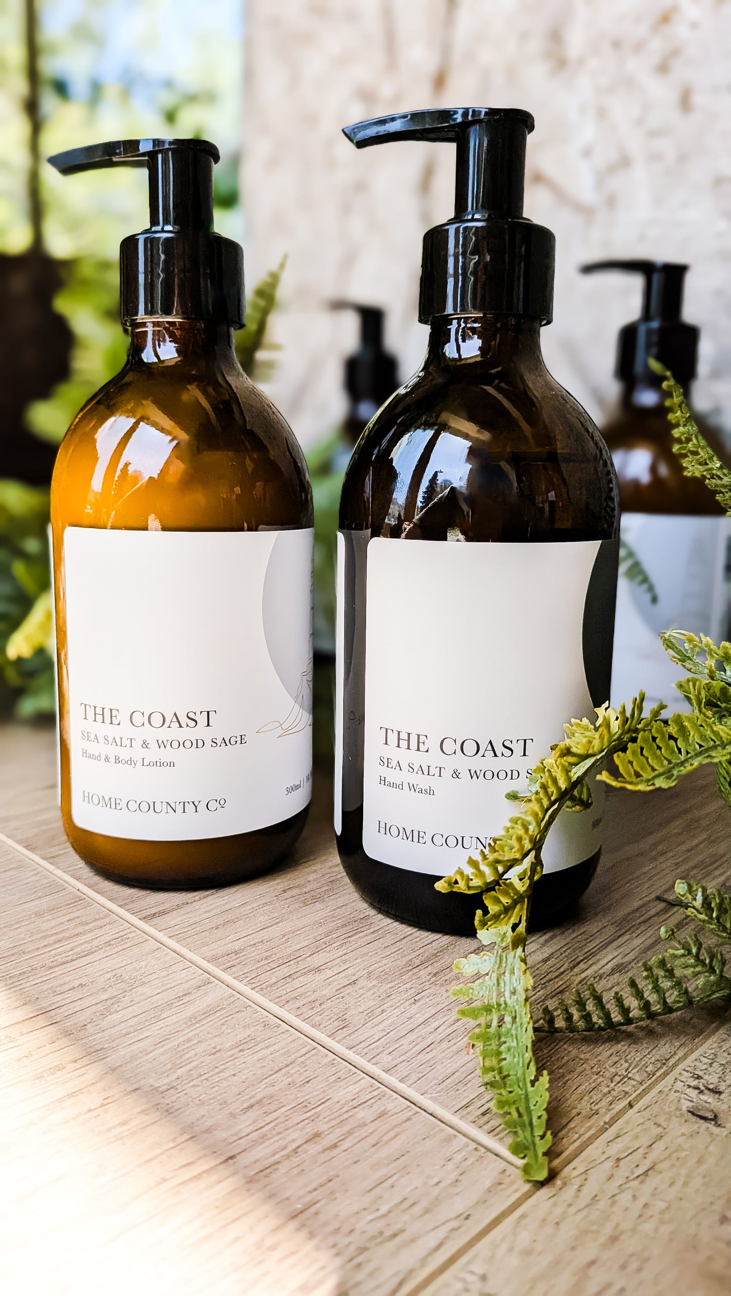 The Coast - Sea Salt and Wood Sage Hand and Body Lotion: 300ml