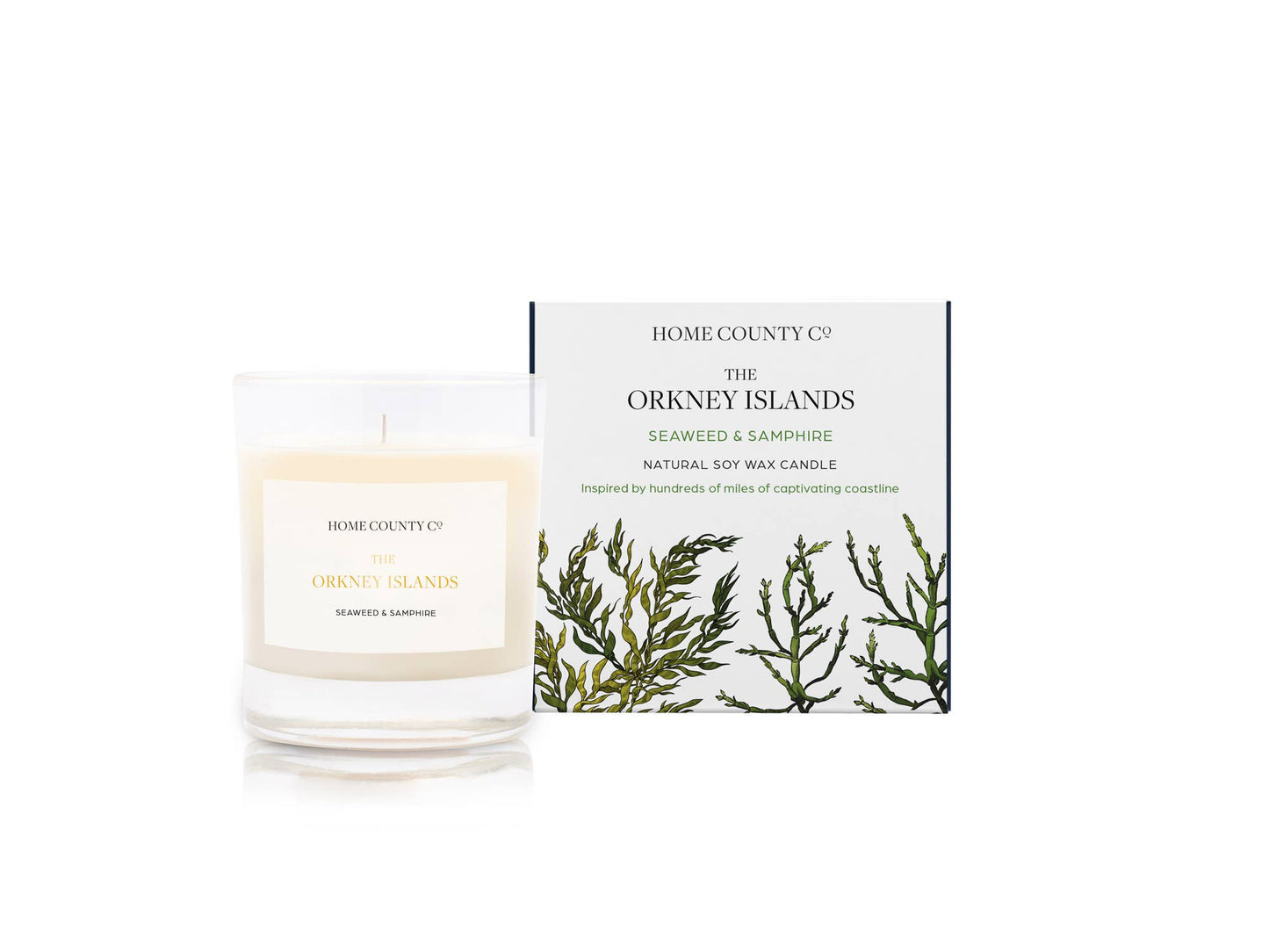 The Orkney Islands - Seaweed and Samphire Candle