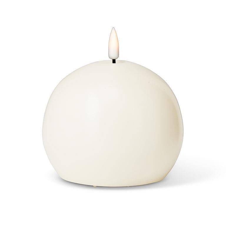 Real Wax LED Ball Candle