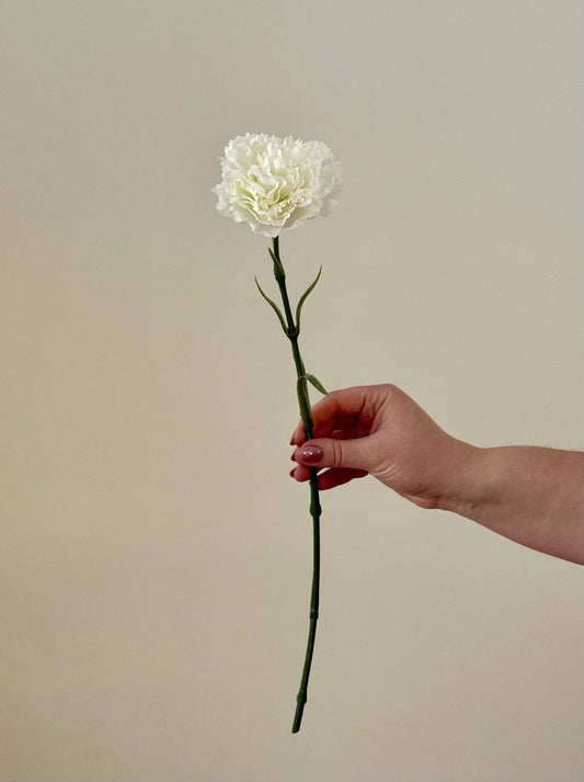 Real Touch Carnation: Ivory