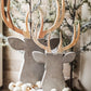 Winter Reindeer Buste
