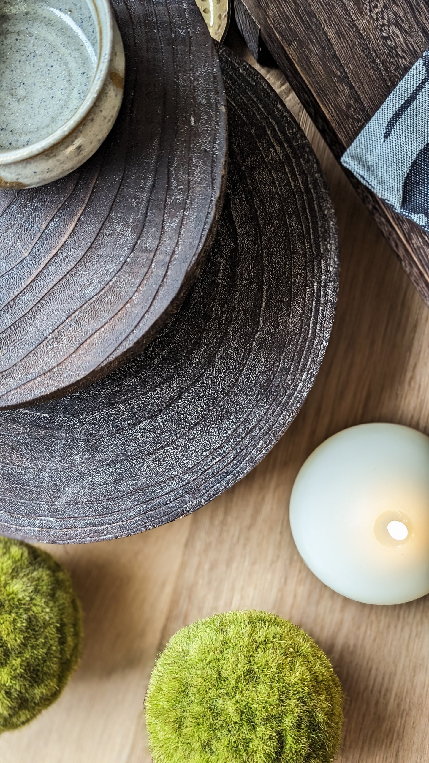 Real Wax LED Ball Candle