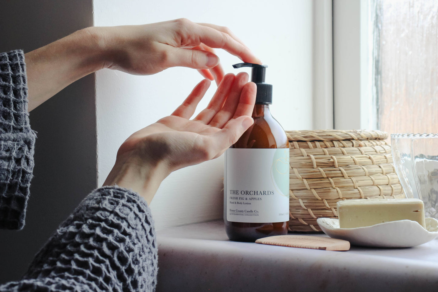 The Orchards - Fresh Fig and Apples Hand and Body Lotion: 300ml