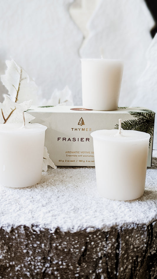 Thymes Frasier Fir Votive Set