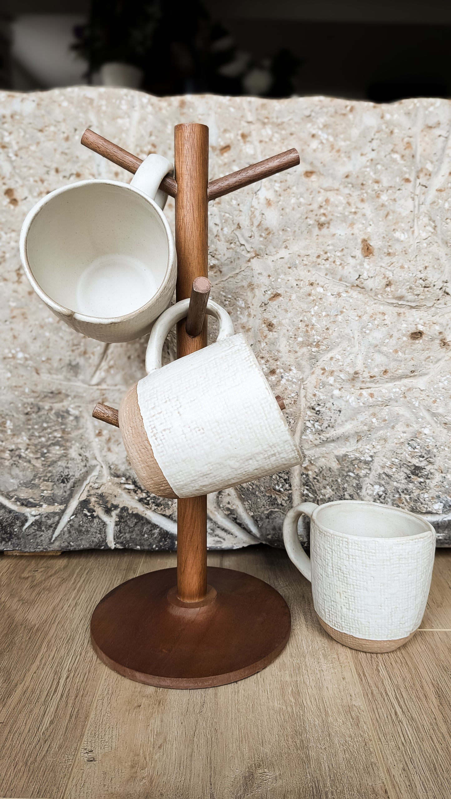Wooden Mug Tree