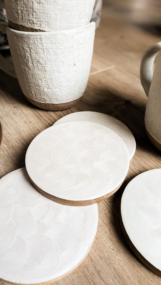 Mother of Pearl Coasters