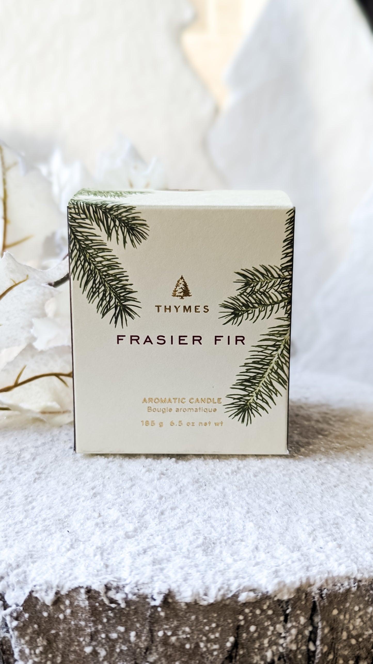 Thymes Frasier Fir Candle, Green