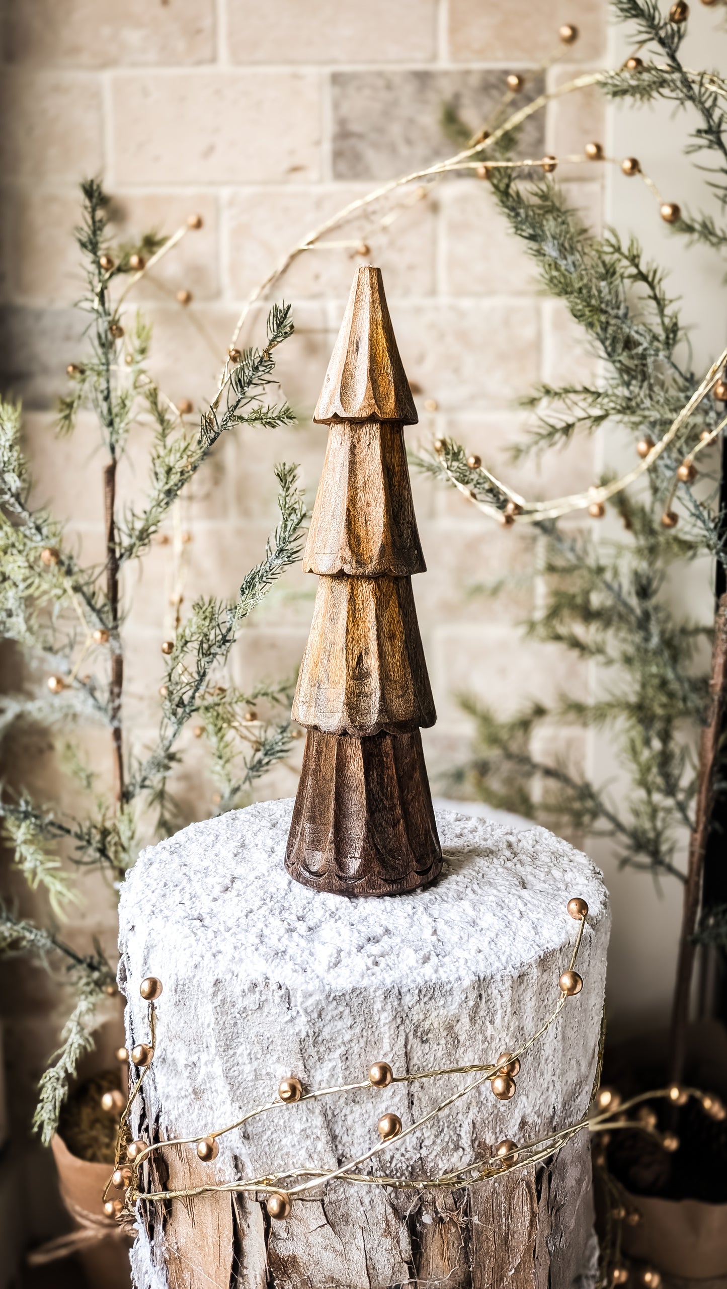 Elena Christmas Trees, Two-Tone