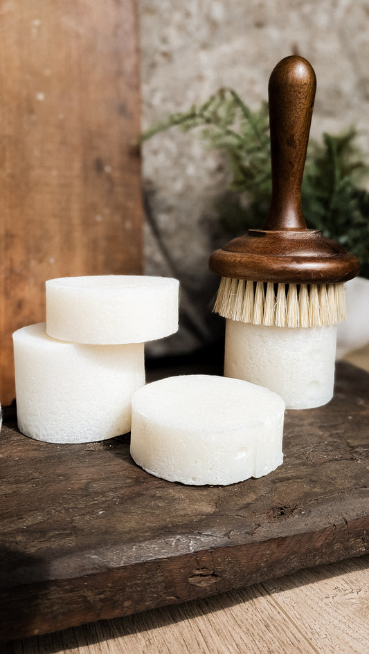 Round Dish Soap Brick