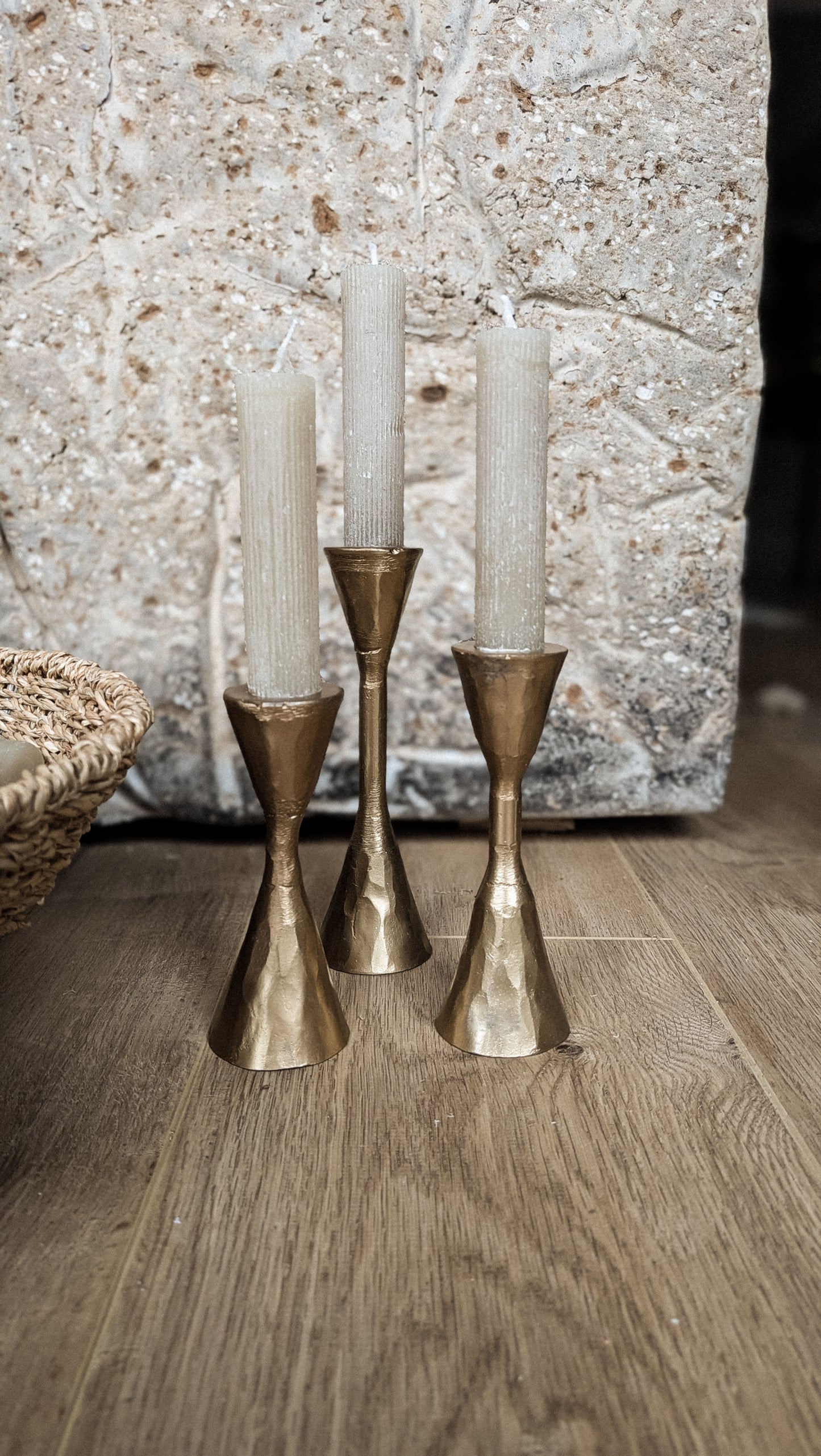 Dawne Cast Candle Holders
