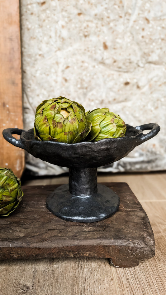 Footed Handle Dish