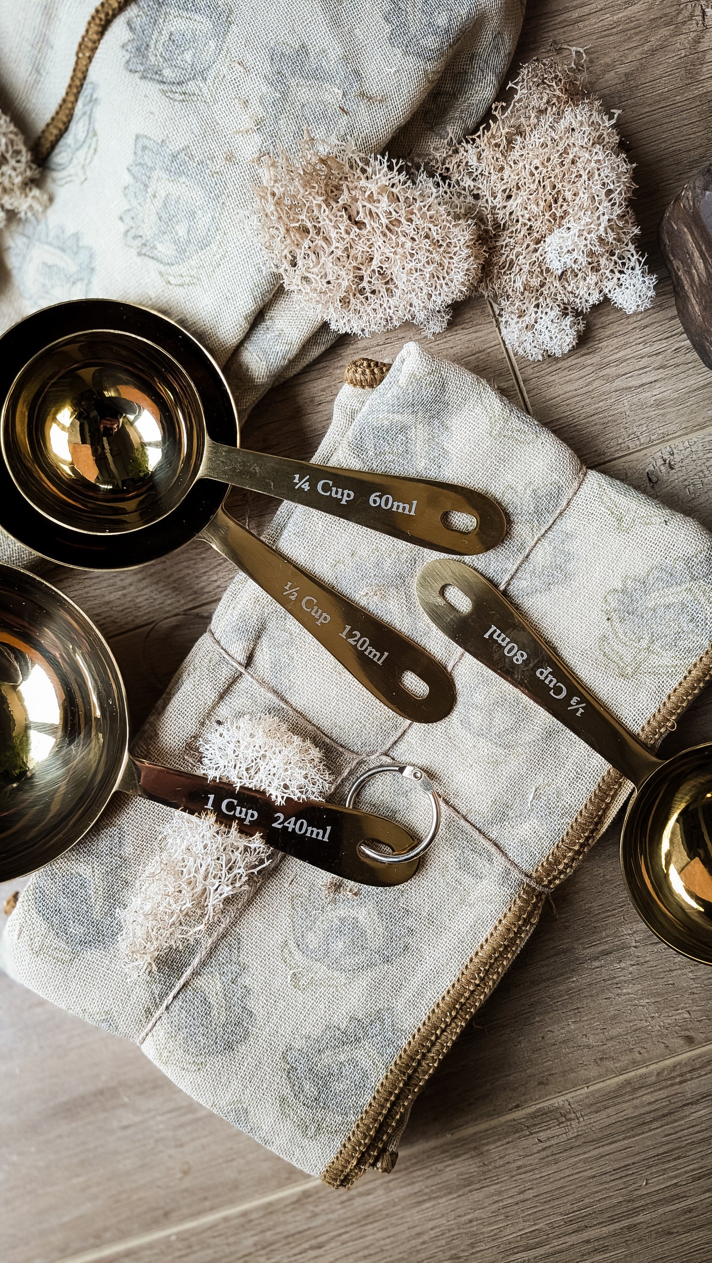 Gold Measuring Cups