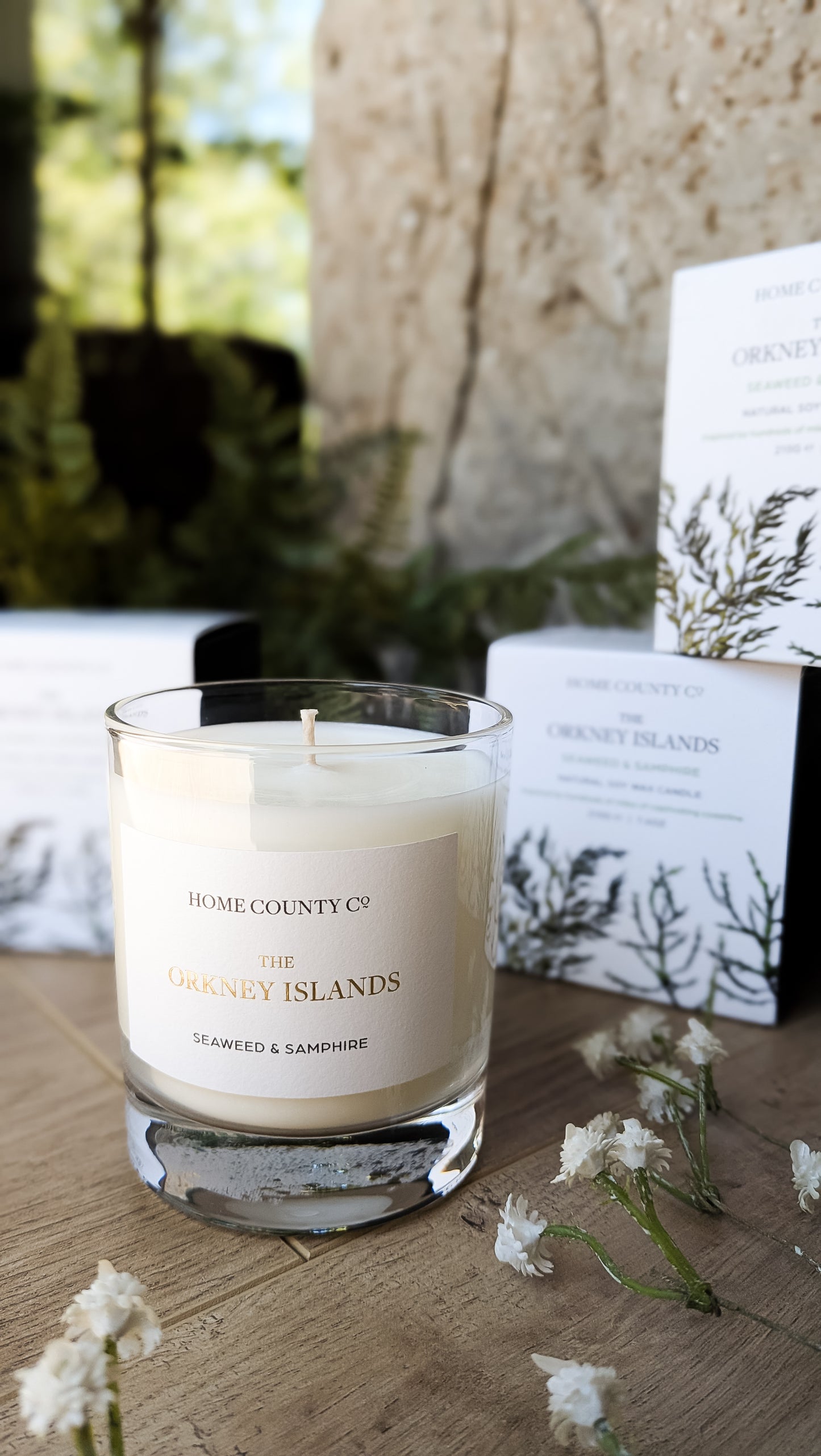 The Orkney Islands - Seaweed and Samphire Candle