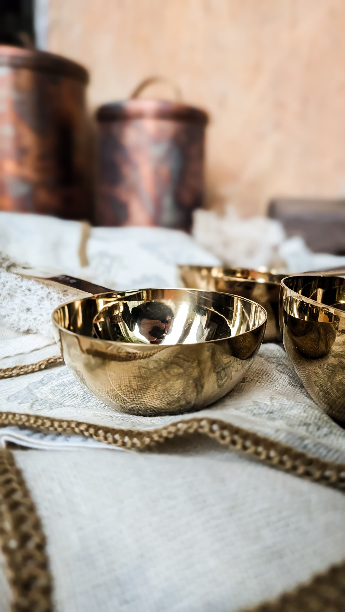 Gold Measuring Cups