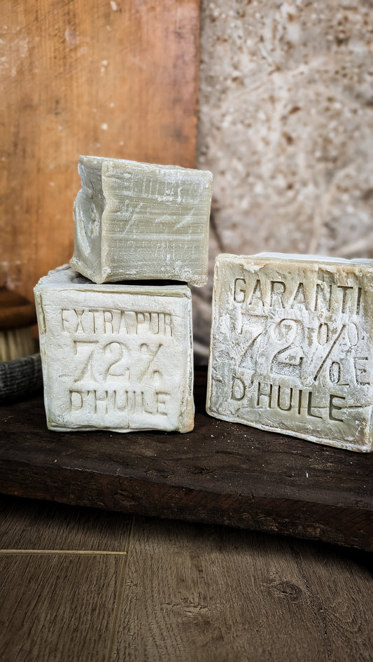 Authentic Marseille Olive Oil Soap Cube