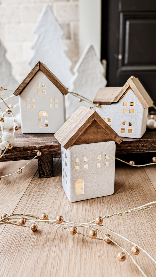 Village Hand-Hewn Houses