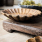 Scalloped Mango Wood Bowl