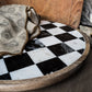 Marble Checkered Lazy Susan