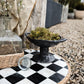 Marble Checkered Lazy Susan