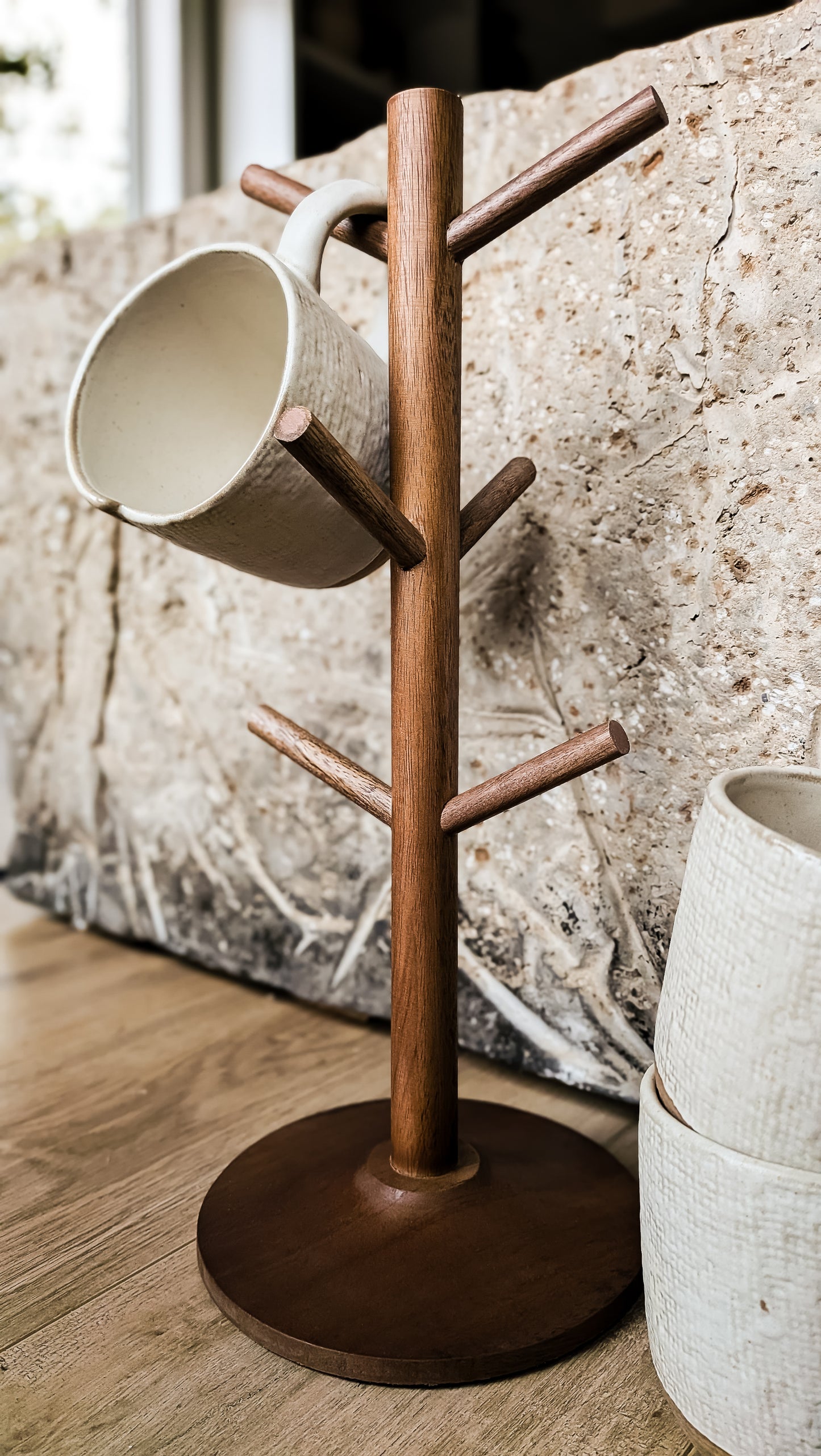 Wooden Mug Tree