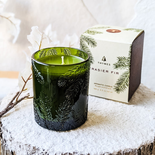 Thymes Frasier Fir Candle, Green