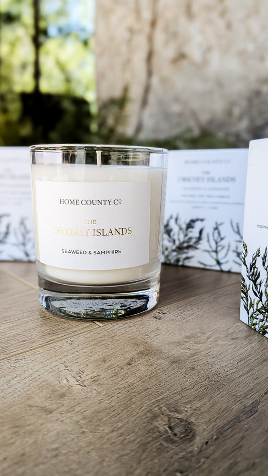 The Orkney Islands - Seaweed and Samphire Candle