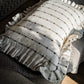 White Olive Throw Pillow