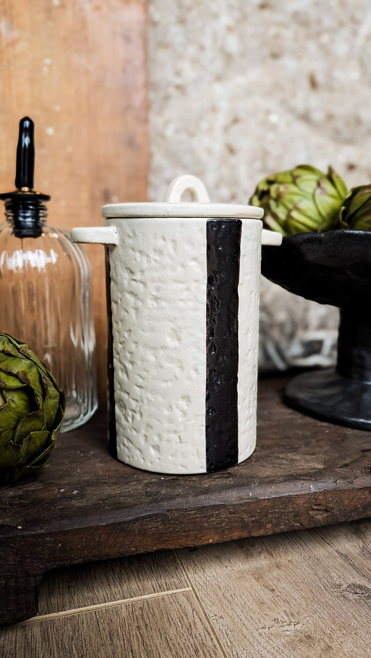 Striped Canister