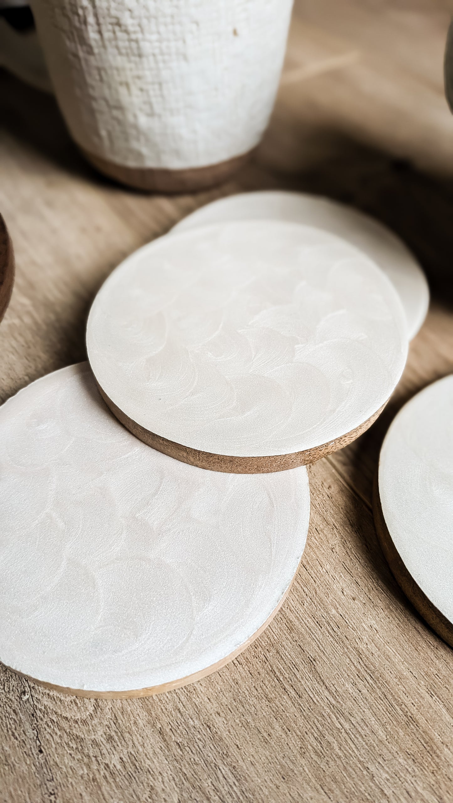 Mother of Pearl Coasters