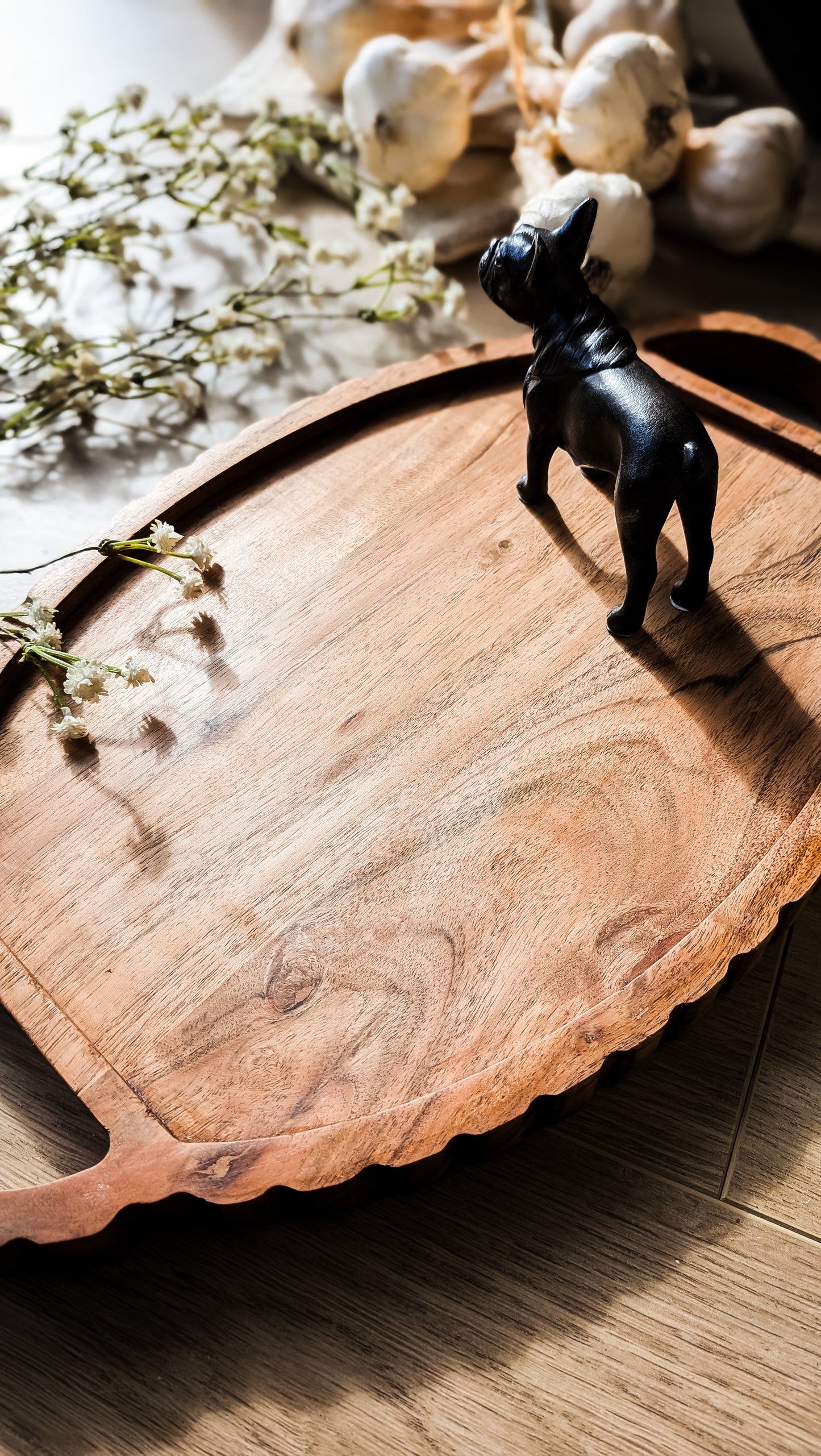 Scalloped Tea Tray
