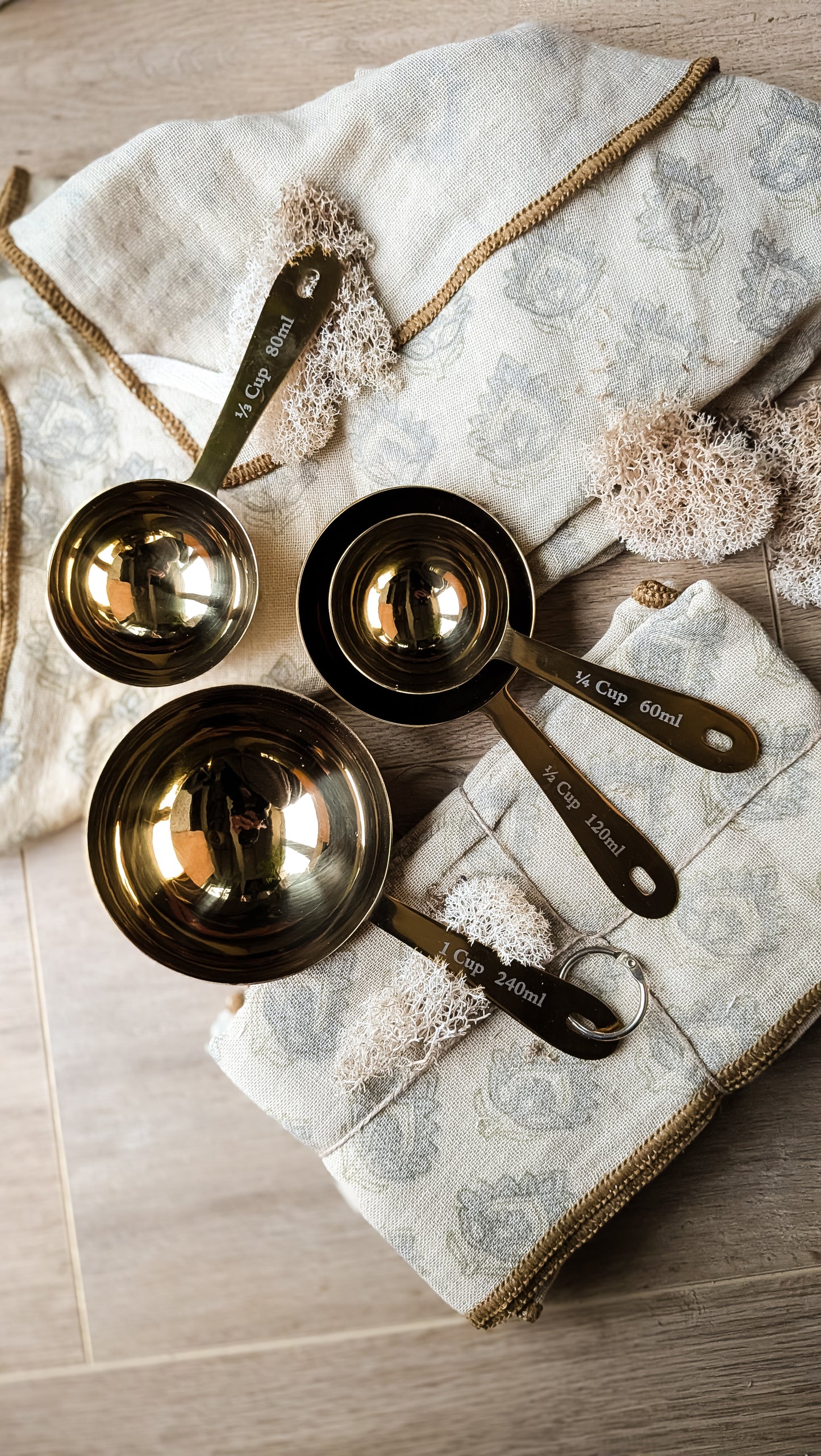 Gold Measuring Cups