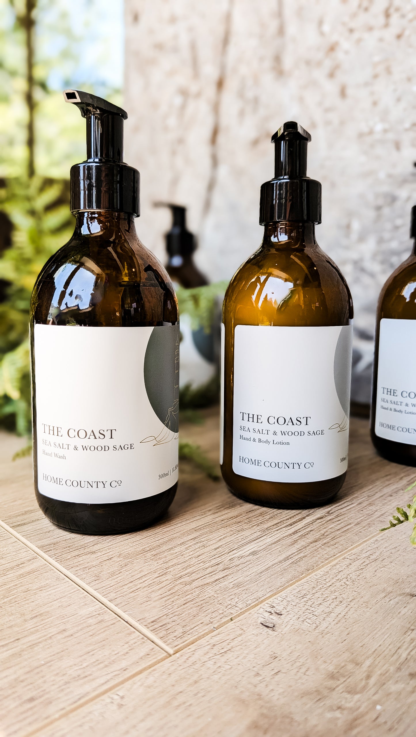 The Coast - Sea Salt and Wood Sage Hand and Body Lotion: 300ml