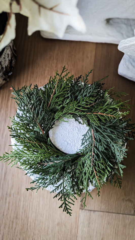 Northern White Cedar Wreath, XS