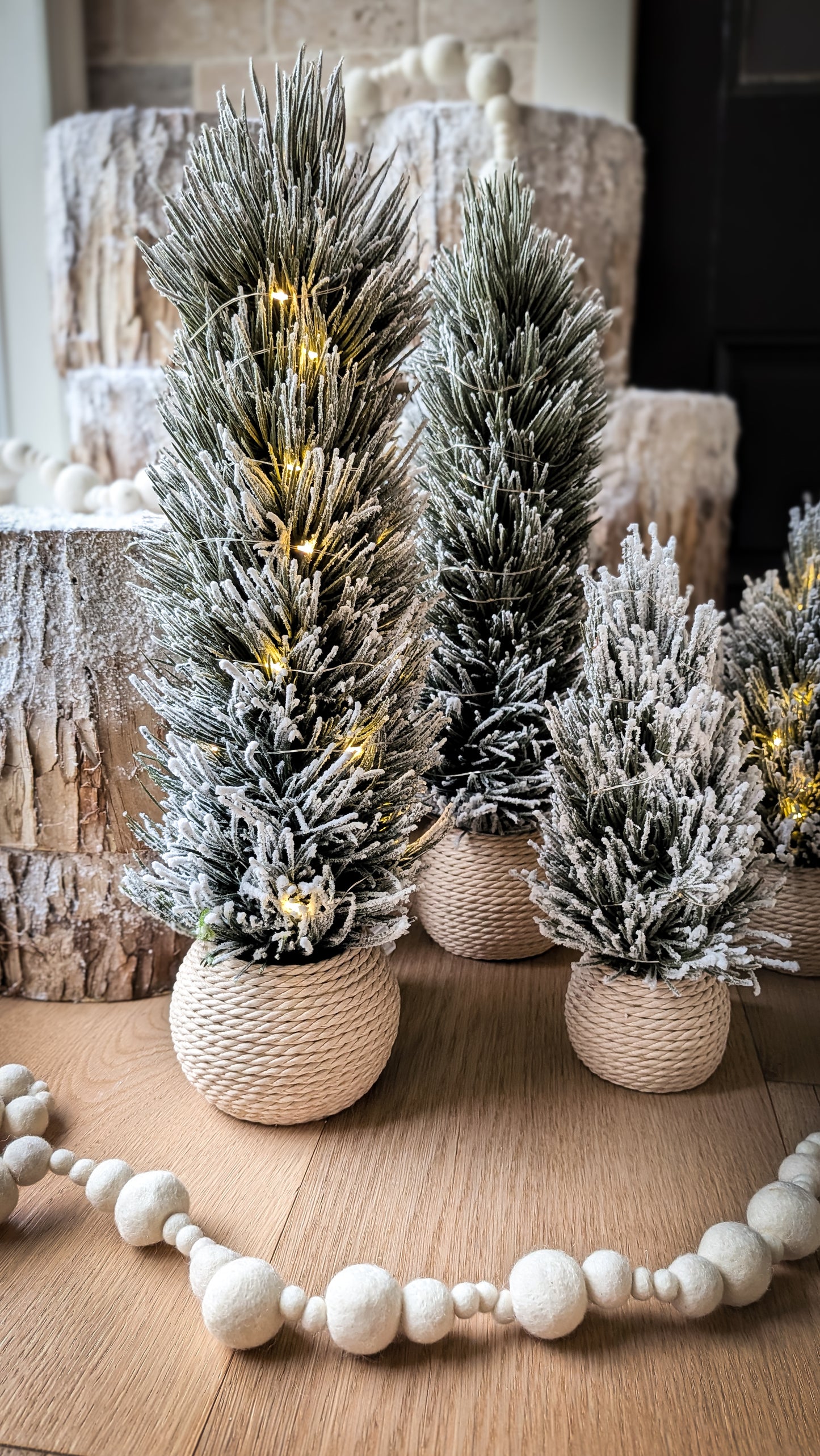 Potted Jasper Light Up Tree, Large