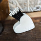 Stoneware Heart Match Striker