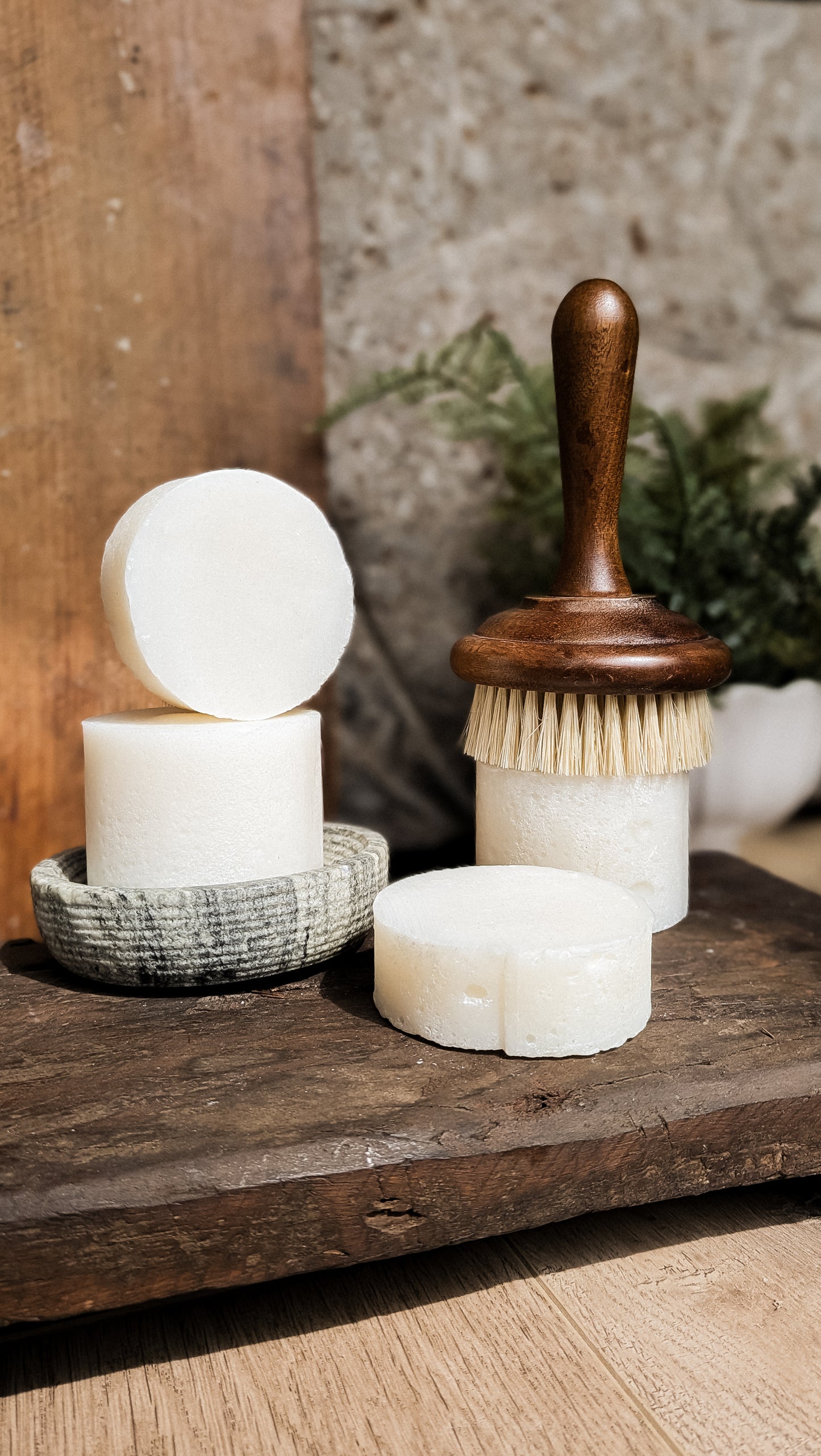 Round Dish Soap Brick
