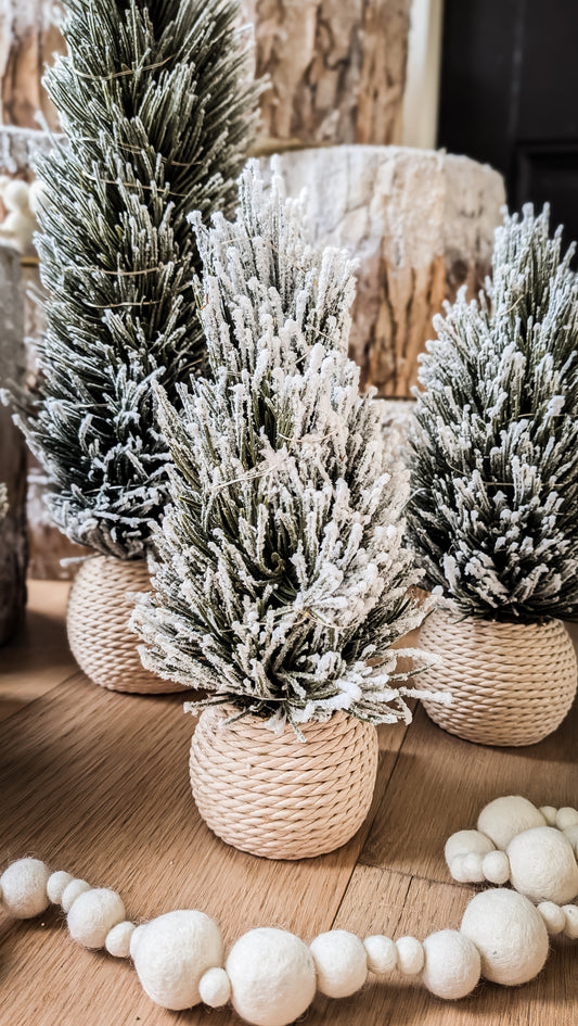 Potted Jasper Light Up Tree, Small