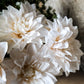 Real Touch Dahlia: Ivory