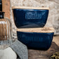 Selbrae House Branded Butter Dish, Navy