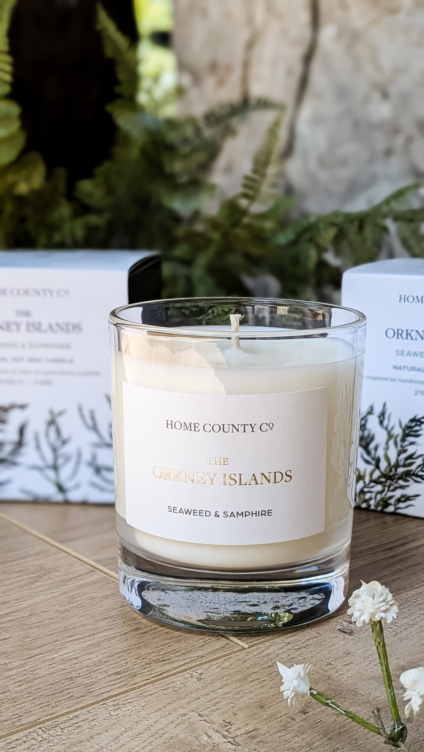 The Orkney Islands - Seaweed and Samphire Candle
