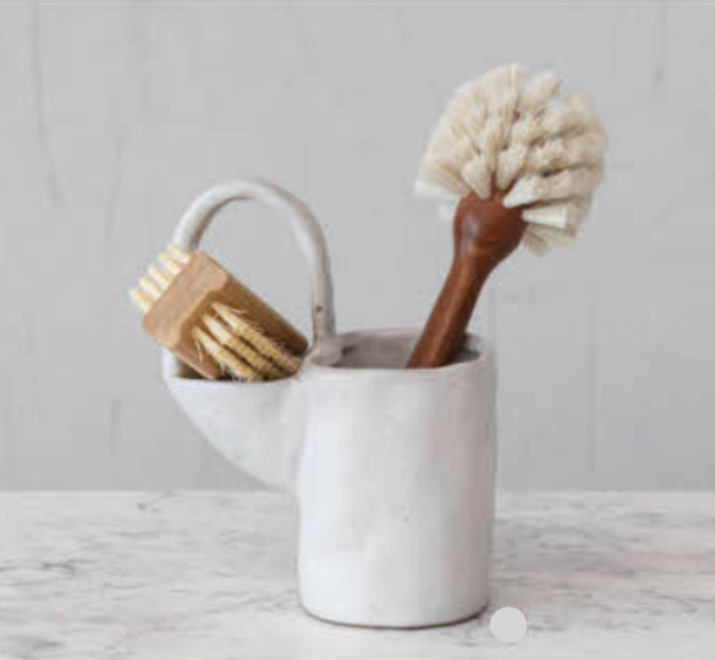 Beech Wood + Horse Hair Dish Brush